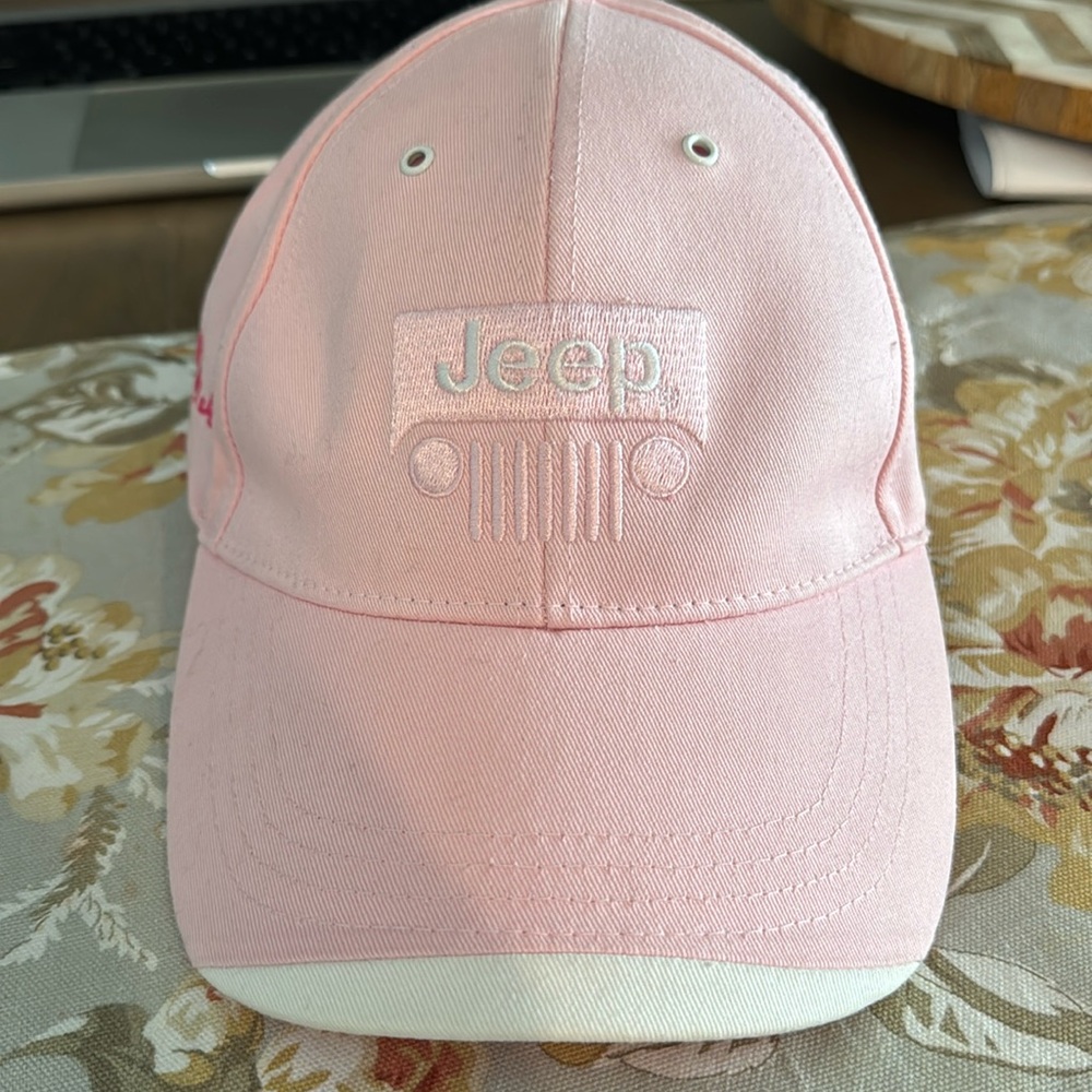 BRAND NEW “ LOVE MY JEEP” BALL CAP WOMEN’S PINK